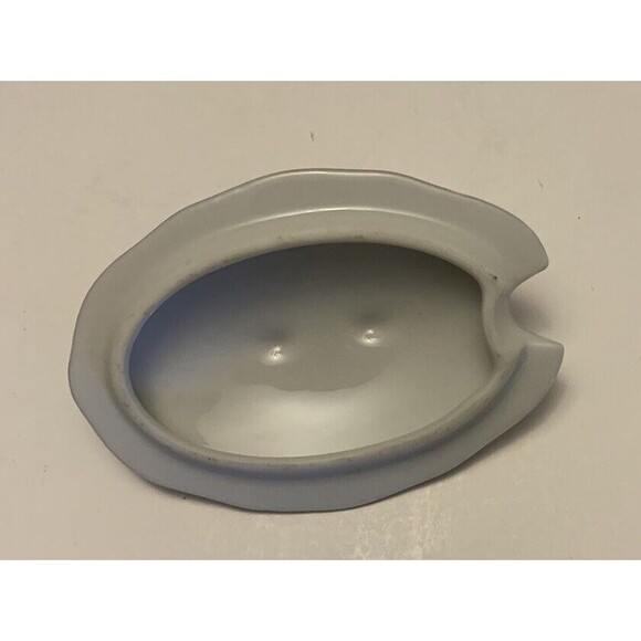 ROYAL CROWN 55/1446 Condiment Holder Small Serving Dish Attached Underplate Vtg - Picture 7 of 8